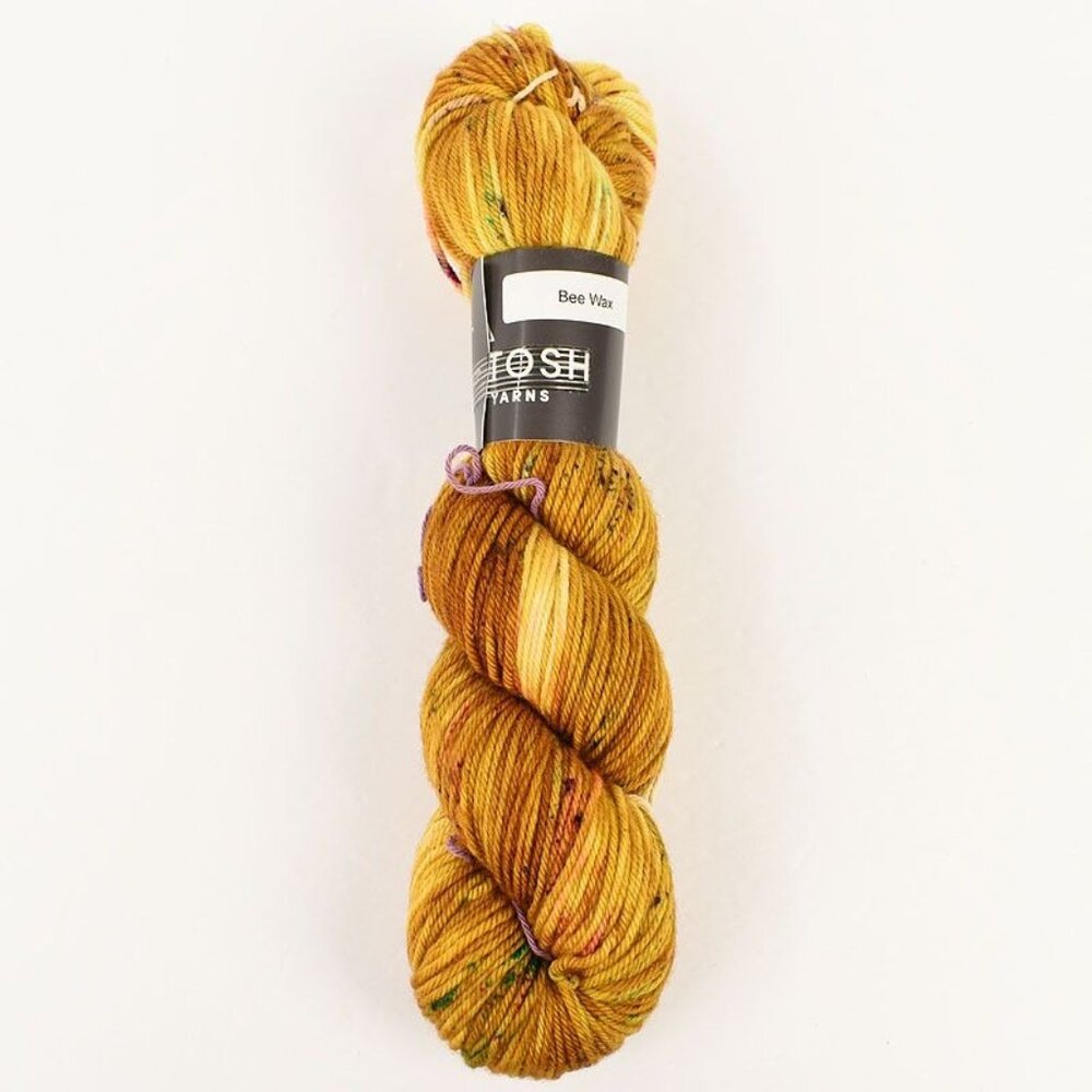 MadelineTosh DK Twist Yarn Merino Wool Hand-Dyed 250 Yards Bee Wax